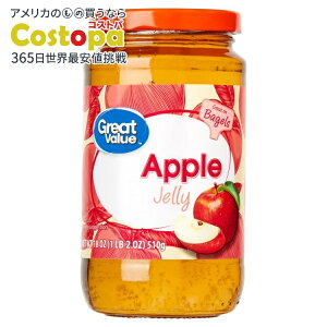 �O���[�g�o�����[ �[���[ �A�b�v�� 510g Great Value Jelly, Apple, 18 oz �y�����񂹏��i�z