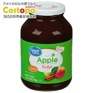 �O���[�g�o�����[ �v���~�A���A�b�v���o�^�[ 794g Great Value Premium Apple Butter, 28 oz �y�����񂹏��i�z