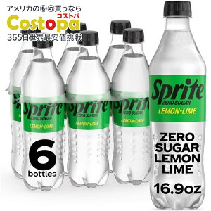 �X�v���C�g �[���V���K�[ ���������C���\�[�_�|�b�v 500ml 6�{�p�b�N Sprite Zero Sugar Lemon Lime Soda Pop, 16.9 fl oz, 6 Pack Bottles �y�����񂹏��i�z
