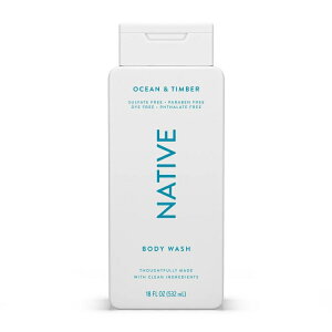 yAJEH}[gizlCeBu {fBEHbV I[VeBo[ 532ml Native Body Wash Ocean & Timber 18 oz y񂹏izy킹Ĕz