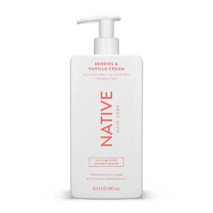 【アメリカウォルマート品】ネイティブ ストレングスニング コンディショナー ベリー&バニラ 487ml Native Strengthening Conditioner, Berries and Vanilla 16.5 oz 【お取り寄せ商品】【合わせて買いたい】