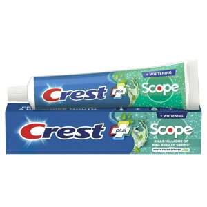 yAJEH}[gizNXg zCgjO vX XR[v  ~gtbV 0.85IX 24.1g Crest Plus Scope Toothpaste , Minty Fresh, .85 oz y񂹏izy킹Ĕ