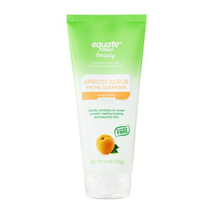 yAJEH}[gizGNG[g r[eB[ AvRbgXNu 痿 170g Equate Beauty Refreshing Apricot Scrub Facial Cleanser, 6 oz y񂹏iz