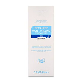 【アメリカウォルマート品】エクエート セラミド配合夜用フェイスローション 89mL 保湿ケア Equate Ceramide Moisturizing PM Facial Lotion, 3 fl oz 【お取り寄せ商品】