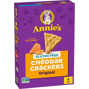 �A�j�[�Y �O���e���t���[ �`�F�_�[�N���b�J�[ �I���W�i�� 113g Annie's Gluten Free Cheddar Crackers, Original 4 oz �y�����񂹏��i�z