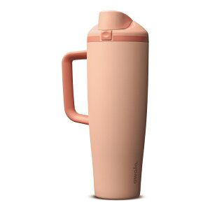 �I���� �t���[�V�b�v �ۗ�X�e�����X�^���u���[ �s�[�`�I�u�}�C���h 1.18L Owala 40oz FreeSip Insulated Stainless Steel Tumbler - Peach of Mind �y�����񂹏��i�z