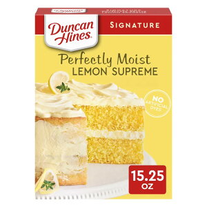 �_���J���n�C���Y �������V���v���[�� �P�[�L�~�b�N�X 432g Duncan Hines Lemon Supreme Flavored Cake Mix, 15.25 oz. �y�����񂹏��i�z