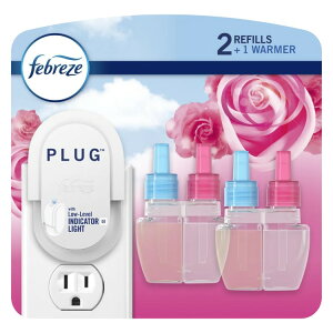 yAJEH}[gizt@u[Y vOF X^[^[Lbg _Ej[ GCvtbV̍ {́{lߑւ2 Febreze Plug In Air Freshener Downy April Fresh, Starter Kit y