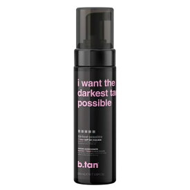 ビータン アイ ウォント ザ ダーケスト タン ポッシブル セルフタンムース 198ml B.Tan I Want the Darkest Tan Possible - Self Tan Mousse, 6.7 fl oz 【お取り寄せ商品】