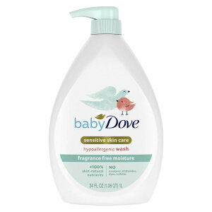 yAJEH}[gizxr[_ ZVeBuXLPA Lbh{fBEHbV h 1L Baby Dove Sensitive Skincare Liquid Body Wash, Hypoallergenic, 34 oz y񂹏izy킹Ĕ