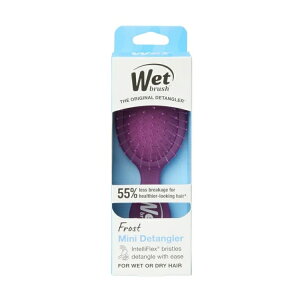 �y�|�C���gUP��2��20��-�z�E�F�b�g�u���V �~�j�f�B�^���O���[ �t���X�g�p�[�v�� Wet Brush Mini Detangler, Frost Purple, 1 Ct �y�����񂹏��i�z