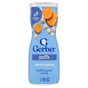 yXߋő勉MAX4000~OFFN[|zyAJEH}[gizK[o[ xr[pXibN OCOE pt XC[g|eg 42g Gerber Snacks for Baby Grain & Grow Puffs, Sweet Potato, 1.48 oz Cani