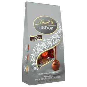 �����c �����h�[�� �~���N�A�\�[�g�`���R���[�g�L�����f�B�g�����t 240g Lindt Lindor Milk Assorted Chocolate Candy Truffles, 8.5 oz, Bag �y�����񂹏��i�z