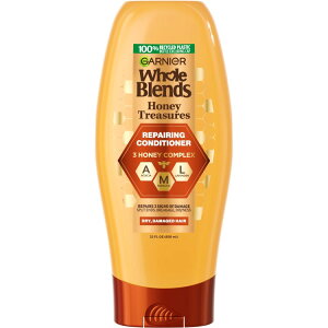 yAJEH}[gizKjG z[uY nj[gW[Y yAORfBVi[ C[[n`~cz 650mL Garnier Whole Blends Honey Treasures Repairing Conditioner wit