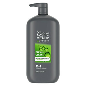 yAJEH}[giz_ +PA fC[ 2-in-1 Vv[RfBVi[ tbVN[ 917ml Dove Men+Care Daily 2-in-1 Shampoo and Conditioner Fresh & Clean, 31 oz y񂹏i