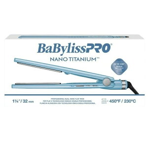 �y�|�C���gUP��15��20��-31���z�x�r���X�v�� �i�m�`�^�j�E�� �f���A���C�I�� �X�g���[�g�A�C���� ��32mm BaBylissPRO Nano Titanium 1 1/4inch Dual Ionic Flat Iron �y�����񂹏��i�z