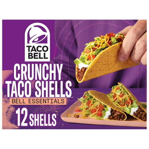 �^�R�x�� �N���X�s�[ �^�R�V�F�� 12������ 128g �{�b�N�X Taco Bell Crunchy Taco Shells, 12 ct, 4.5 oz Box �y�����񂹏��i�z