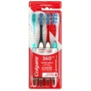 �R���Q�[�g 360 �A�h�o���X�h�z���C�g�j���O �\�t�g���u���V 4�{�p�b�N Colgate 360 Advanced Soft Toothbrush Pack, 4 Count �y�����񂹏��i�z�y���킹�Ĕ��������z