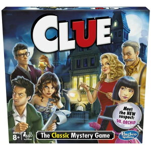 [�����]�N���[�h �{�[�h�Q�[�� �����~�X�e���[�Q�[�� 8�Έȏ� 2�`6�l�p Clue Board Game, Mystery Game for Kids Ages 8 and Up for 2-6 Players (Walmart Exclusive) �y�����񂹏��i�z