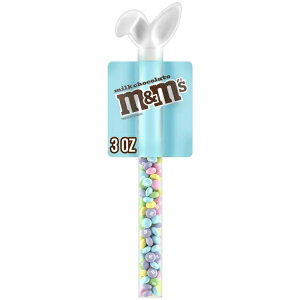 [�����] M&M's �~���N�`���R���[�g �p�X�e���u�����h �C�[�X�^�[�o�j�[�P�[�� 85g M&M's Milk Chocolate Pastel Blend Easter Candy Bunny Cane - 3 oz �y�����񂹏��i�z