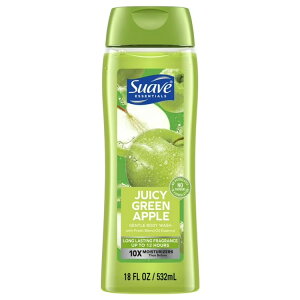 yAJEH}[gizXA[u GbZVY WFg {fBEHbV W[V[O[Abv 532ml Suave Essentials Gentle Body Wash, Juicy Green Apple, 18 oz y񂹏iz
