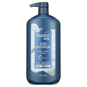yAJEH}[gizXA[u  {fBtFCXEHbV EgCX`CWO VAo^[T_Ebh 887ml Suave Men Body & Face Wash, Ultra Moisturizing, Shea Butter & Sandal