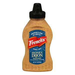 �t�����`�[�Y �l�H�����s�g�p �n�j�[ �f�B�W���� �}�X�^�[�h �X�N�C�[�Y�{�g�� 355mL French's No Artificial Flavors Honey Dijon Mustard Squeeze Bottle, 12.0 oz Bottle �y�����񂹏��i�z