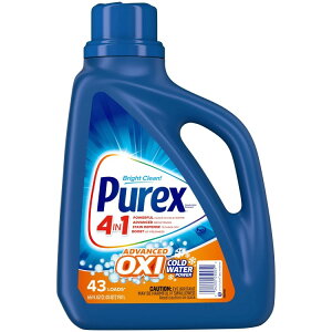 yAJEH}[gizs[bNX 4C1 vXOXI t̐p 1.9L 43 Purex 4-in-1 Plus OXI Liquid Laundry Detergent, 65 Ounces, 43 Loads y񂹏iz
