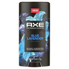 アックス ファインフレグランスコレクション メンズ デオドラントスティック ブルーラベンダー アルミニウムフリー 74g Axe Fine Fragrance Collection Men's Deodorant Stick, Blue Lavender Aluminum-Free, 2.6 oz 【お取り寄せ商品】
