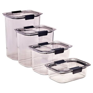 yAJEH}[gizo[Ch uAX gC^ pg[pۑe 8_Zbg 2.8NH[g H@Ή Rubbermaid Brilliance Tritan Airtight Pantry Food Storage 8-Pc Set, 2.8 Qt, D