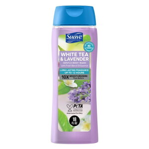 yAJEH}[gizXA[u GbZVY {fBEHbV zCgeB[x_[ 532ml Suave Essentials Moisturizing Body Wash, White Tea Lavender, 18 oz y񂹏iz