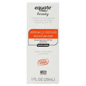 �y�|�C���gUP��17��20��-2��9���z�G�N�G�[�g �����N�����y�A ���C�X�`�����C�U�[ SPF30 �t�F�C�X�p 30ml Equate Wrinkle Repair Moisturizer with SPF 30 Sunscreen for Face Care, 1 fl oz �y�����񂹏��i�z