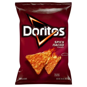 �h���g�X �X�p�C�V�[�i�`���t���[�o�[ �g���e�B�[���`�b�v�X 262g Doritos Spicy Nacho Flavored Tortilla Chips, 9.25 oz Bag �y�����񂹏��i�z