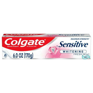 [3�Z�b�g]�R���Q�[�g �Z���V�e�B�u �n�~�K�L�� �~���g�� 170g �`���[�u Colgate Sensitive Whitening Toothpaste, Mint, 6 oz Tube �y�����񂹏��i�z