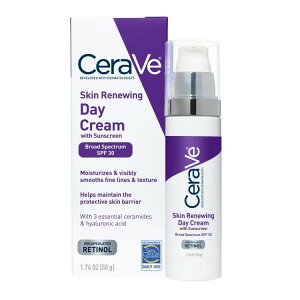 yAJEH}[gizZB XL j[CO fCN[ tFCVCX`CU[ Ă~SPF30z 50g CeraVe Skin Renewing Day Cream with Sunscreen SPF 30 Facial Moisturizer 1.76