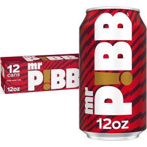 �y�|�C���gUP��2��20��-�z�~�X�^�[�s�u �`�F���[�\�[�_�|�b�v 355ml 12�{�p�b�N Mr. Pibb Cherry Soda Pop Cans, 12 fl oz, 12 Pack �y�����񂹏��i�z