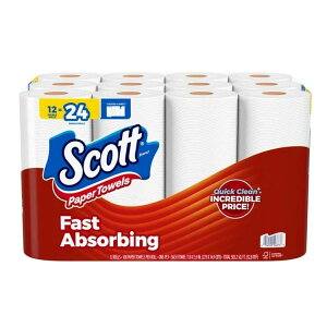 yXߋő勉MAX4000~OFFN[|zyAJEH}[gizXRbg y[p[^I ZNgATCY _u 12[ Scott Paper Towels, Choose-A-Sheet, 12 Double Rolls y񂹏