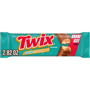 �c�C�b�N�X ���L���������`���R���[�g�N�b�L�[�o�[ 80g Twix Salted Caramel Chocolate Cookie Bars -2.8.oz �y�����񂹏��i�z