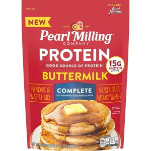 �p�[���~�����O�J���p�j�[ �o�^�[�~���N �p���P�[�L�~�b�N�X �v���e�C���z�� 567g Pearl Milling Company Buttermilk Pancake Mix with Protein, 20 oz �y�����񂹏��i�z