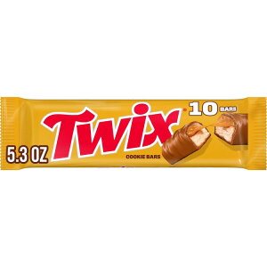 �c�C�b�N�X �t�@���T�C�Y �L���������`���R���[�g�o�[ 10���� Twix Fun Size Caramel Chocolate Bars - 10 Ct �y�����񂹏��i�z