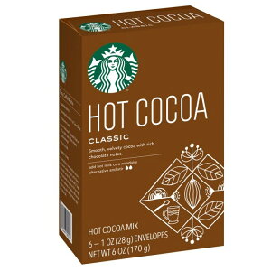 yAJEH}[gizX^[obNX NVbN zbgRRA~bNX 6{bNX Starbucks Classic Hot Cocoa Mix, 6 Count Box y񂹏iz