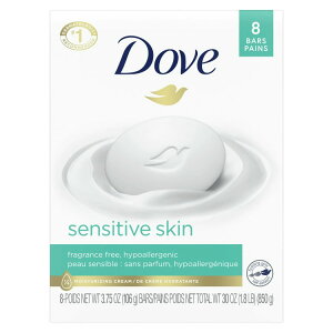 yAJEH}[giz_ r[eB[o[ oX\[v ZVeBuXL 106g 8 Dove Beauty Bar Bath Soap Sensitive Skin, 3.75 oz 8 Bars y񂹏izy킹Ĕz