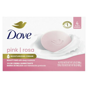 yAJEH}[giz_ r[eB[o[ oX\[v WFgsN[U CX`CWO I[XL 106g 4 Dove Beauty Bar Bath Soap Gentle Pink Rosa Moisturizing All Skin, 3.75 oz 4