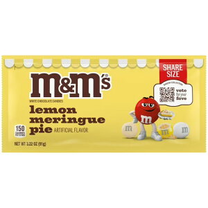 [�����]�G���A���h�G���Y �������������Q�p�C �z���C�g�`���R���[�g ��91g M&M's Lemon Merengue Pie White Chocolate Candy - 3.22 oz Bag �y�����񂹏��i�z