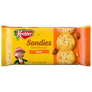 �y�|�C���gUP��2��20��-�z�L�[�u���[ �T���f�B�[�Y �s�[�J���N�b�L�[ 320g Keebler Sandies Pecan Cookies, Shortbread Cookies with Crunchy Pecans, 11.3 oz �y�����񂹏��i�z
