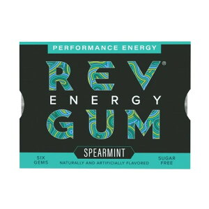 yAJEH}[gizuK VK[t[ XyA~g GiW[K 6 Rev Gum Sugar Free Spearmint Energy Gum, 6 Pieces y񂹏iz