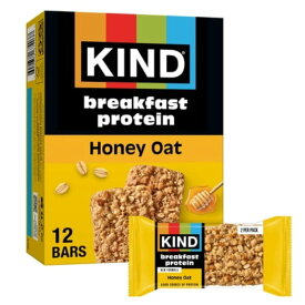 カインド オーツ＆ハニー 朝食用 プロテインバー 6本入り KIND Oats & Honey Breakfast Protein Bars, 6-Count, 1 Cardboard Box 【お取り寄せ商品】