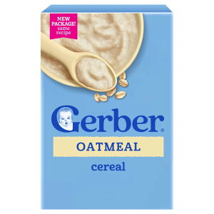 �K�[�o�[ �x�r�[�V���A�� �I�[�g�~�[�� �X�e�[�W1 227g Gerber Baby Cereal, Oatmeal for Babies, Infant Cereal, Baby Breakfast, Stage 1 8 oz �y�����񂹏��i�z