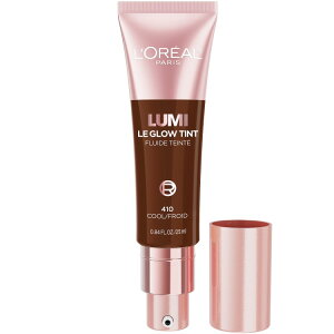 �����A�� �p�� ���~ �� �O���E �X�L���e�B���g �t�@���f�[�V���� 410 �N�[�� ��25mL L'Oreal Paris Lumi Le Glow Skin Tint Foundation Makeup, 410 Cool, 0.85 fl oz �y�����񂹏��i�z