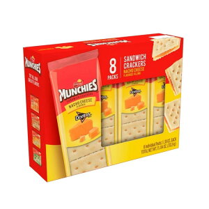 �}���`�[�Y �h���g�X �i�`���`�[�Y �T���h�C�b�`�N���b�J�[ 8���� Munchies Doritos Nacho Cheese Sandwich Crackers, 1.38 oz, 8 Count �y�����񂹏��i�z